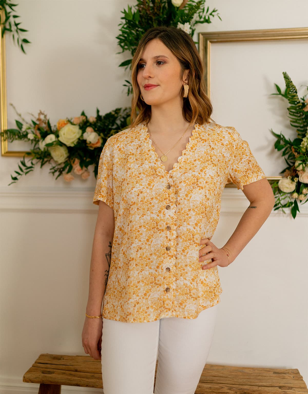 Women's T-Shirts Céleste Yellow