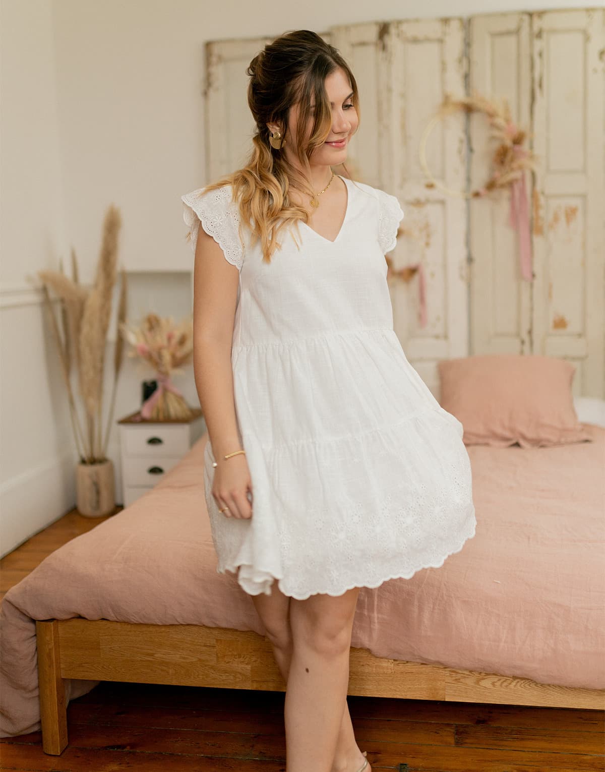 Women's Dresses Céleste White