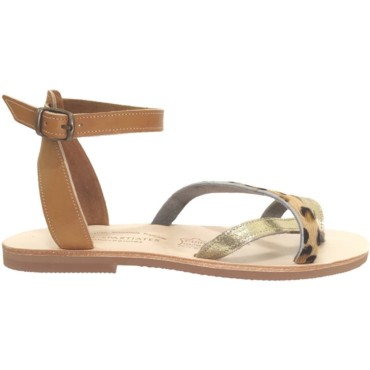 Women's Sandals Les Spartiates Phoceennes Gold