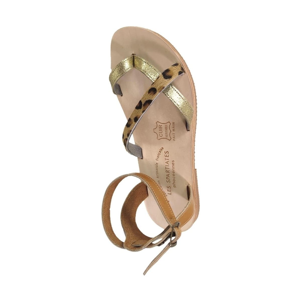 Women's Sandals Les Spartiates Phoceennes Gold