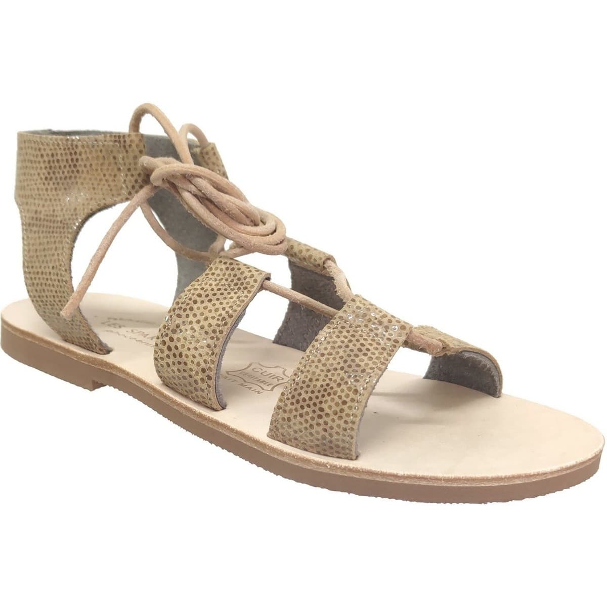 Women's Sandals Les Spartiates Phoceennes Beige