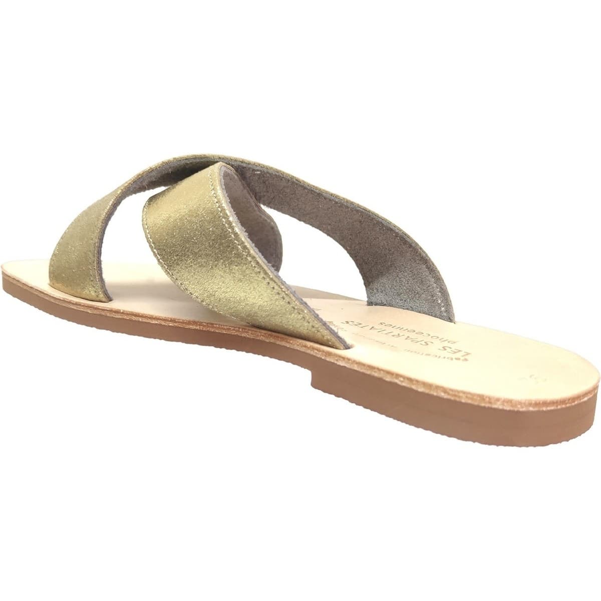 Women's Mules Les Spartiates Phoceennes Gold