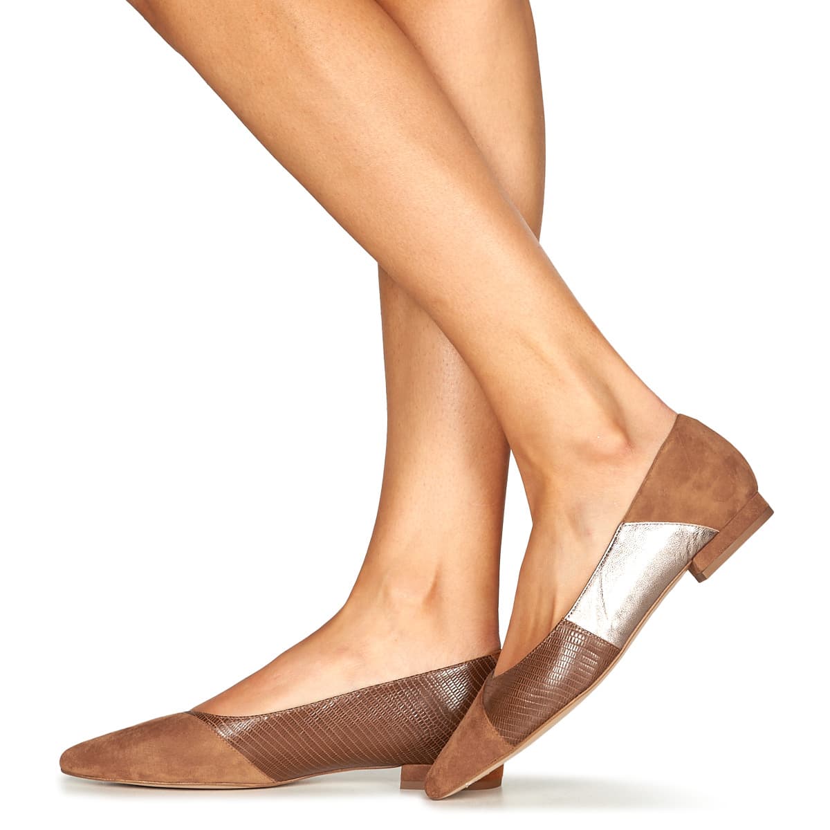 Women's Ballet Flats JB Martin Brown