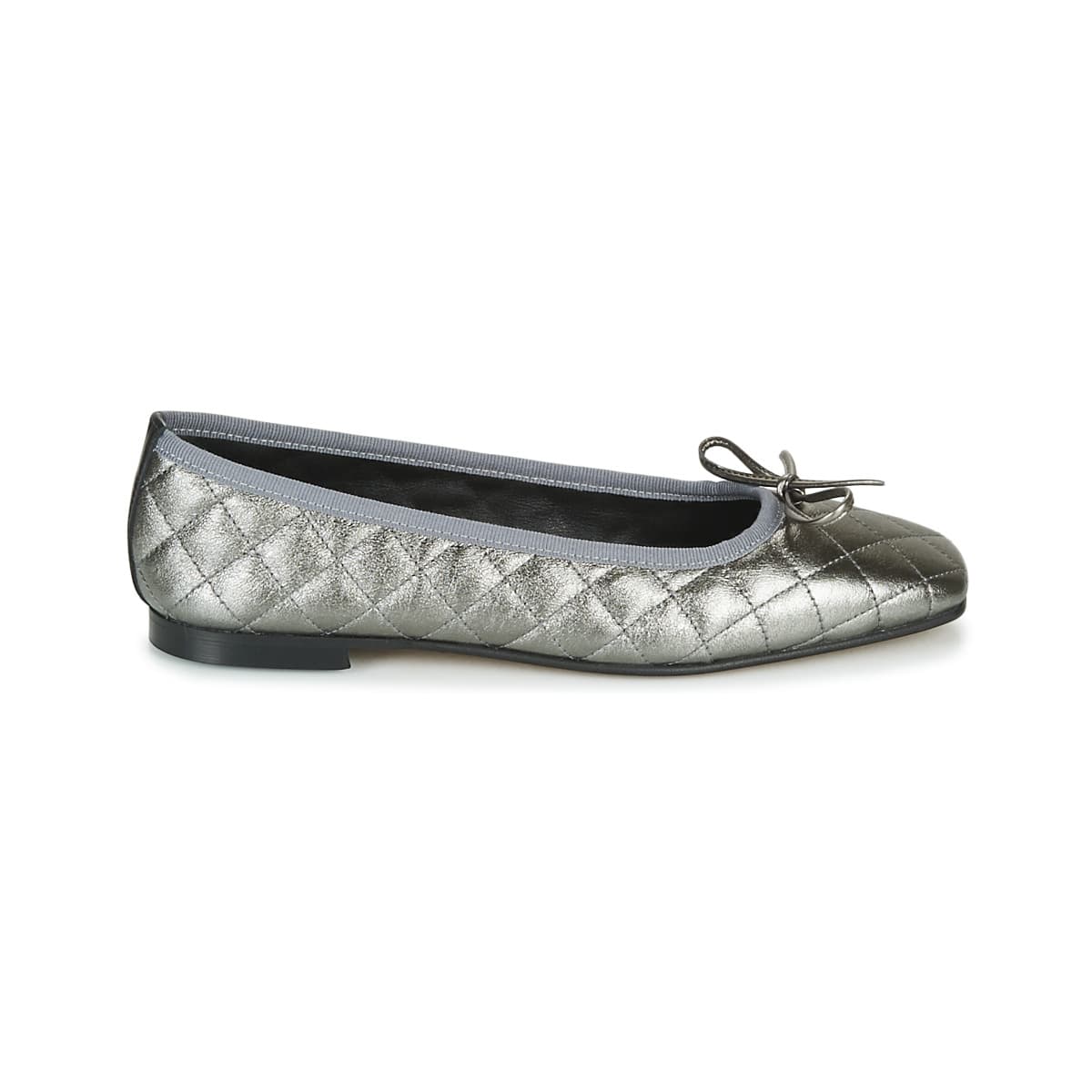 Women's Ballet Flats JB Martin Silver