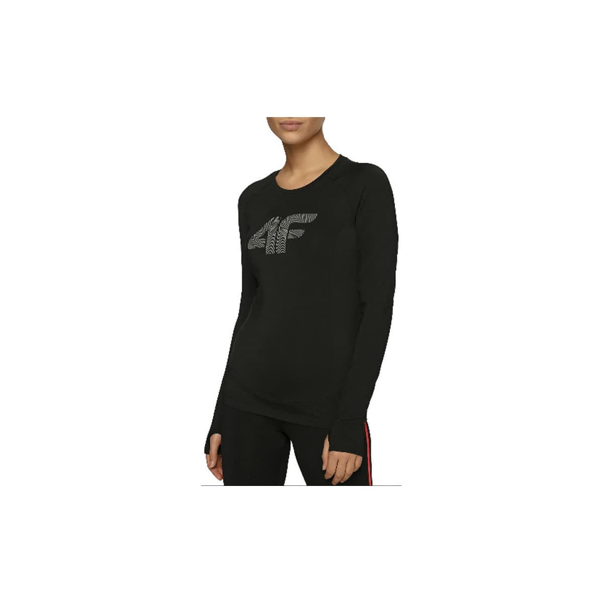 Women's T-Shirts 4F Black