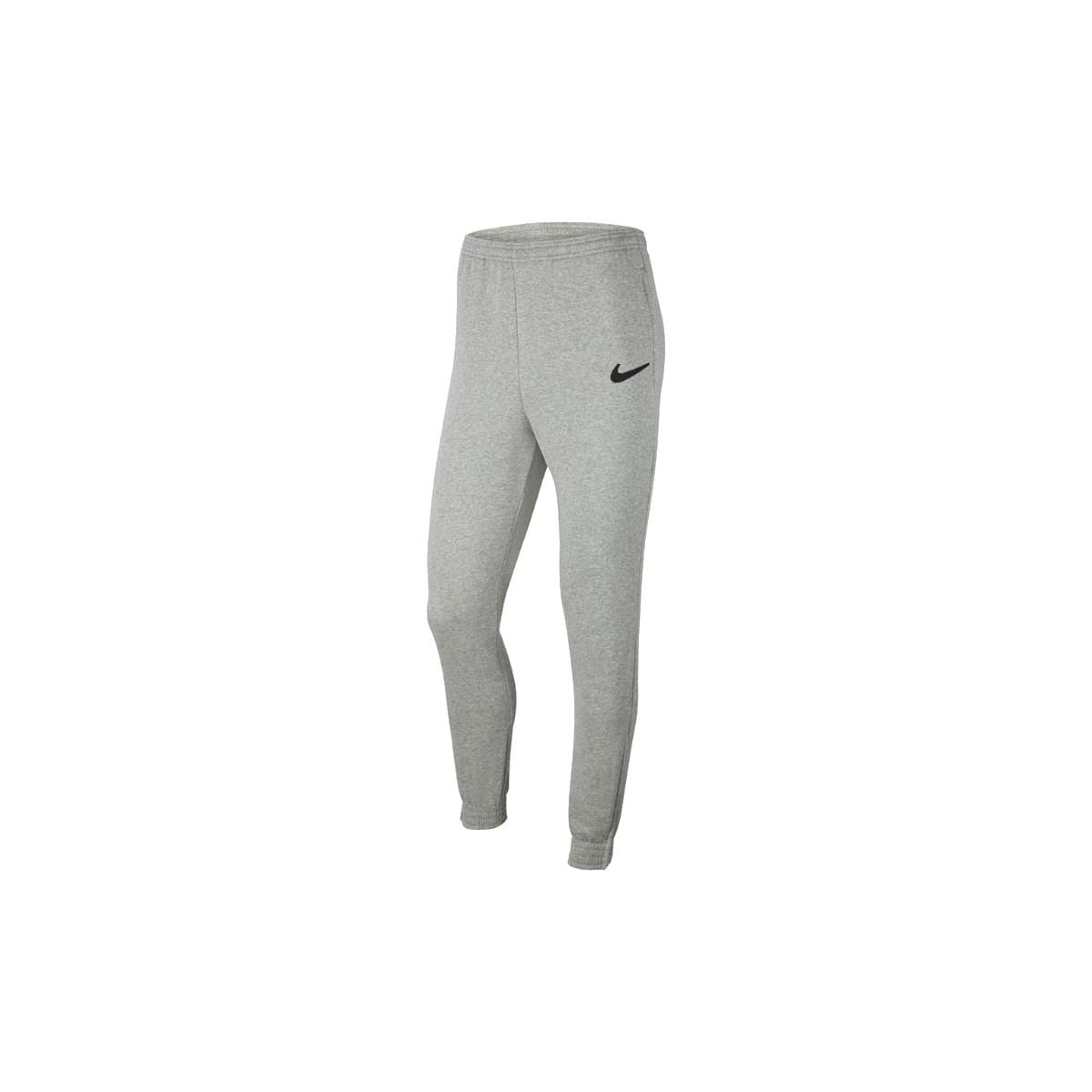 Nike Park 20 Παντελόνι Φόρμας με Λάστιχο Fleece Γκρι CW6907-063