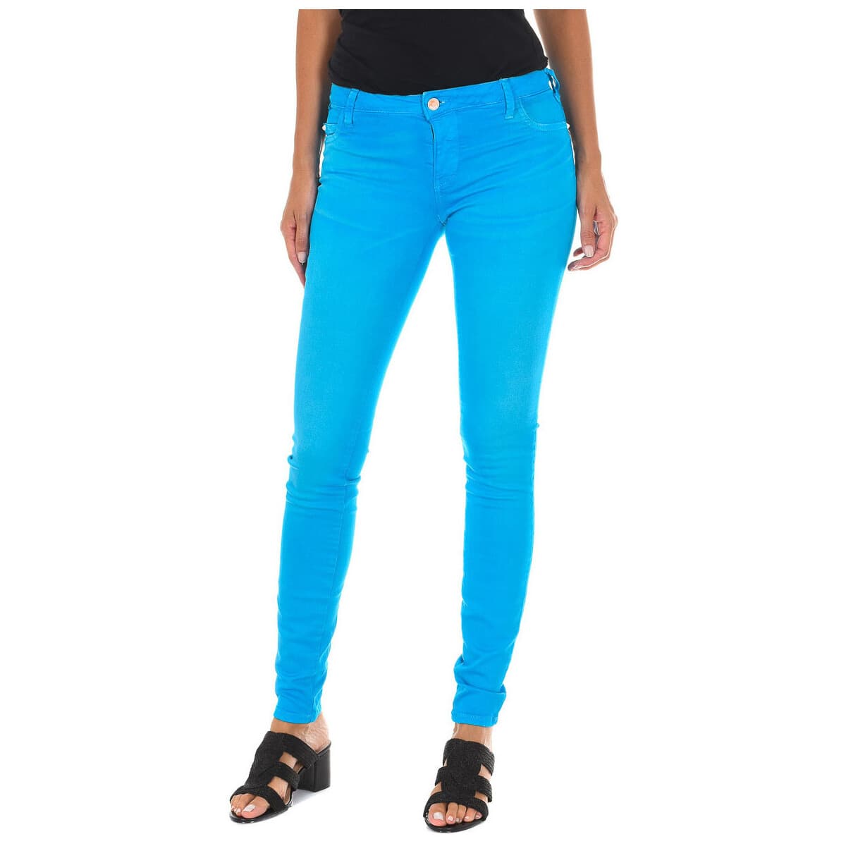 Women's Jeans Met Yellow