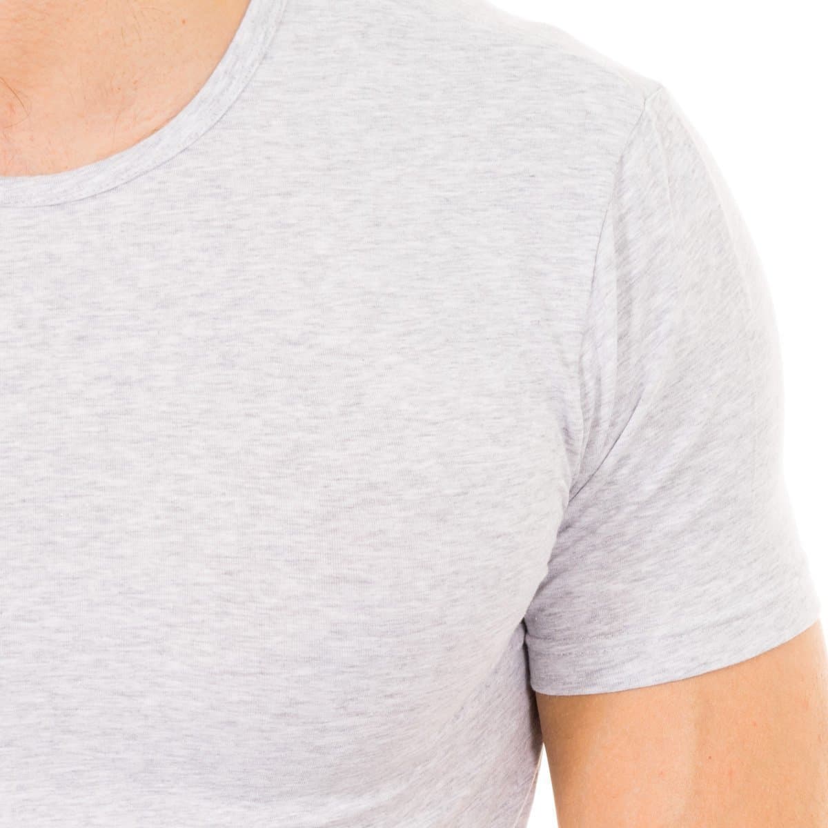 Men's T-Shirts Replay Gray