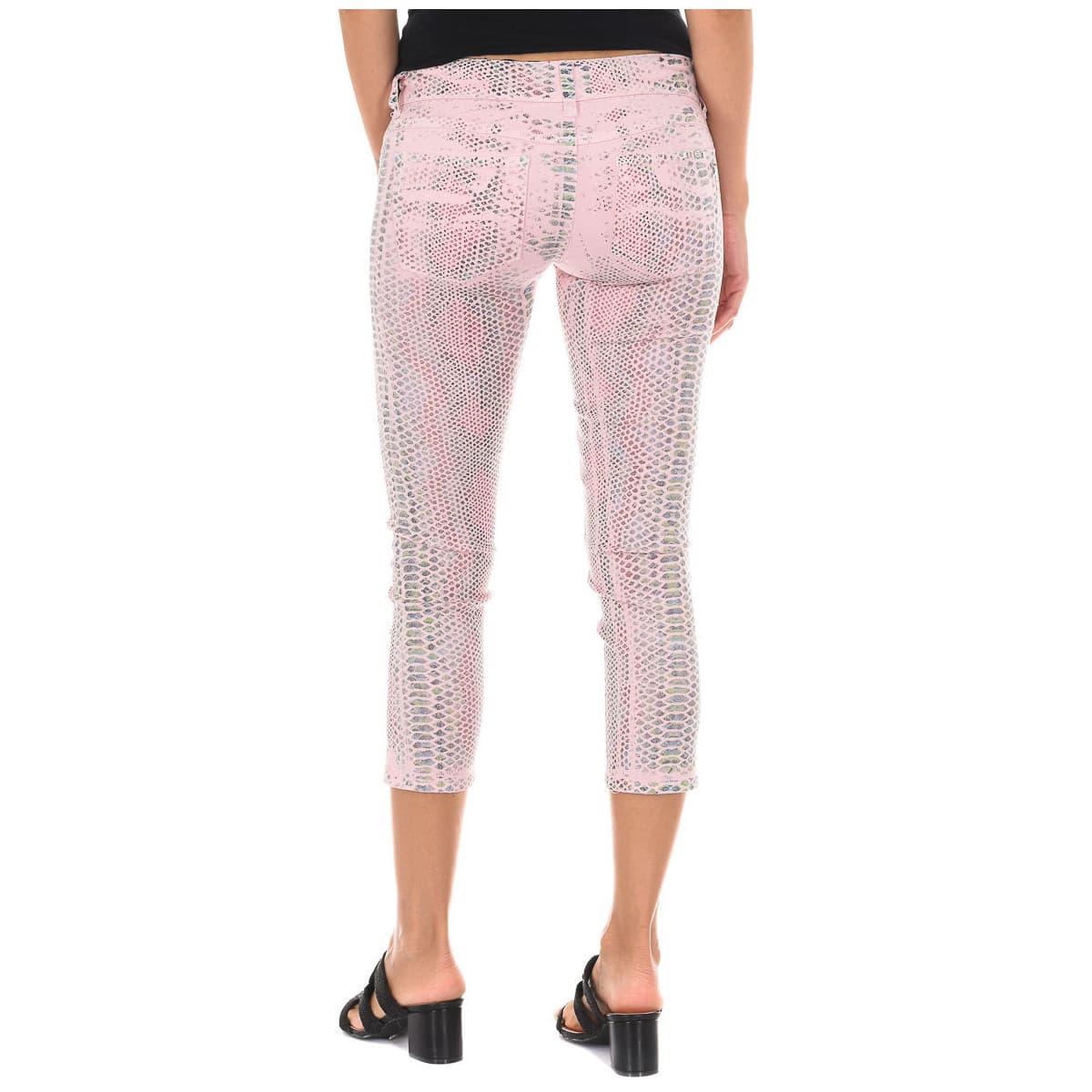 Women's Jeans Met Multicolor