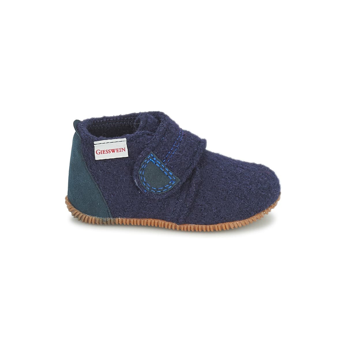 Boys' House Slippers Giesswein Blue
