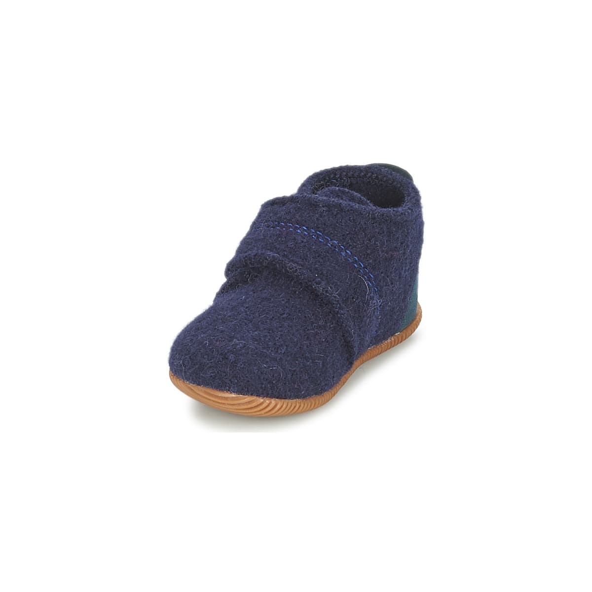 Boys' House Slippers Giesswein Blue