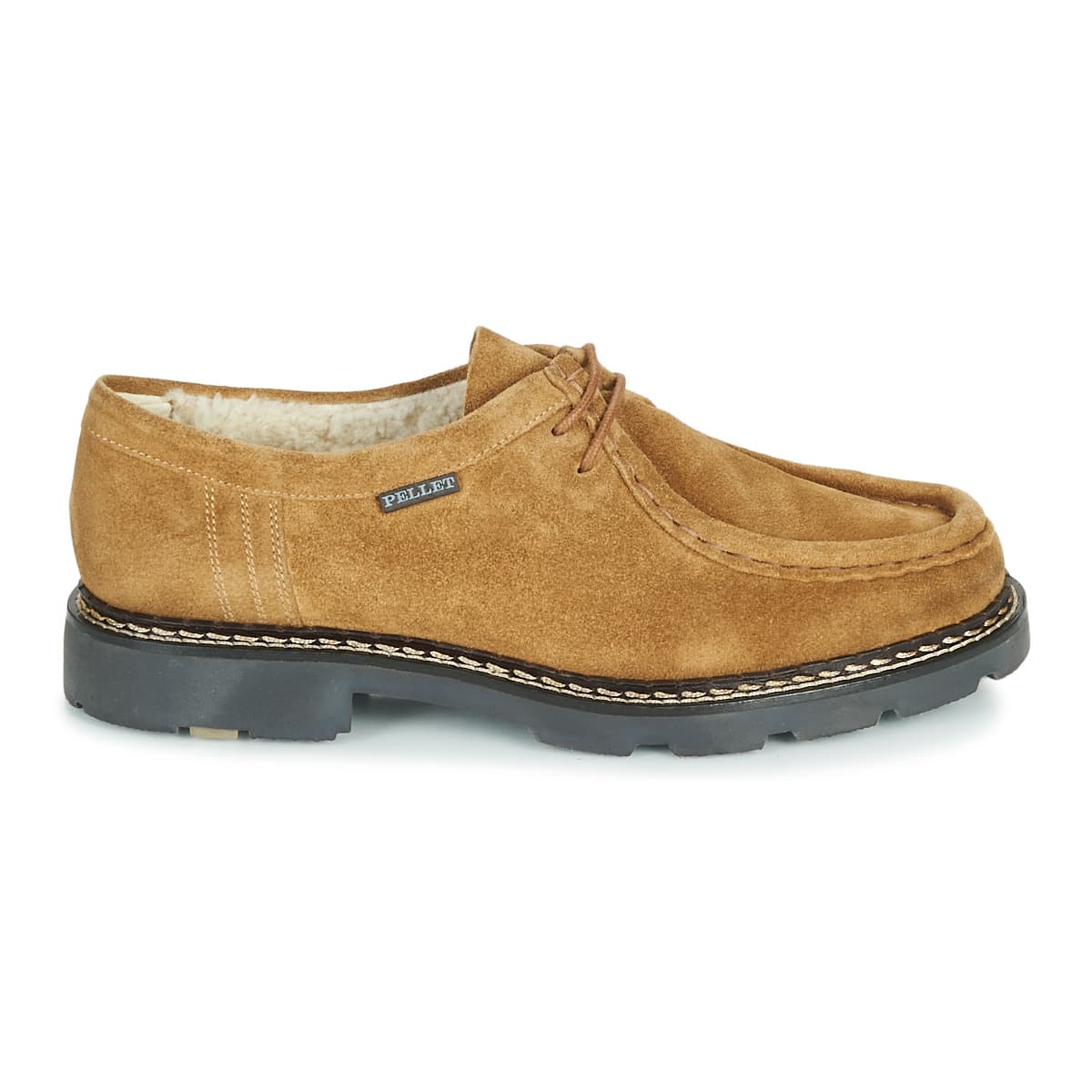 Men's Derby Shoes Pellet Beige