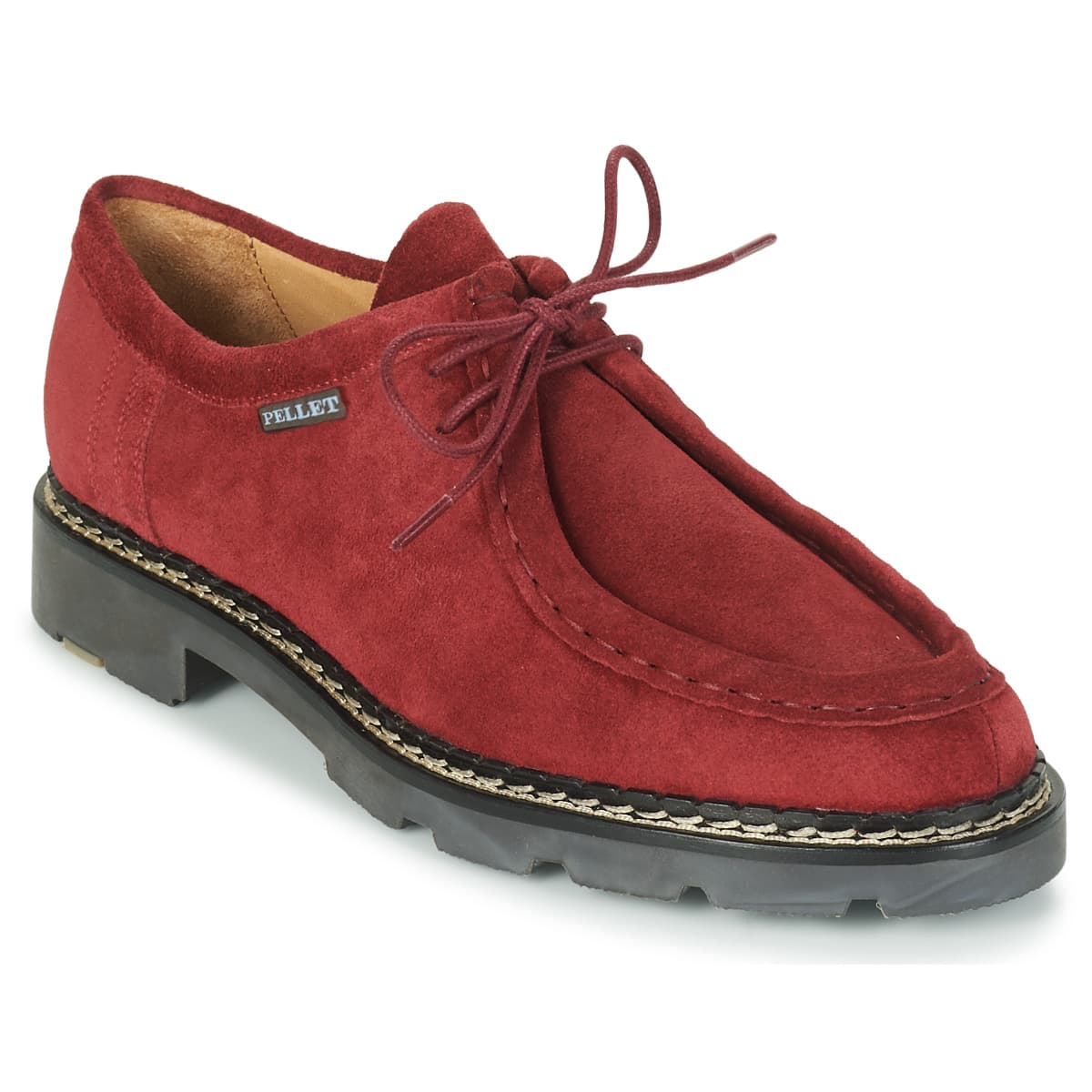 Men's Derby Shoes Pellet Red