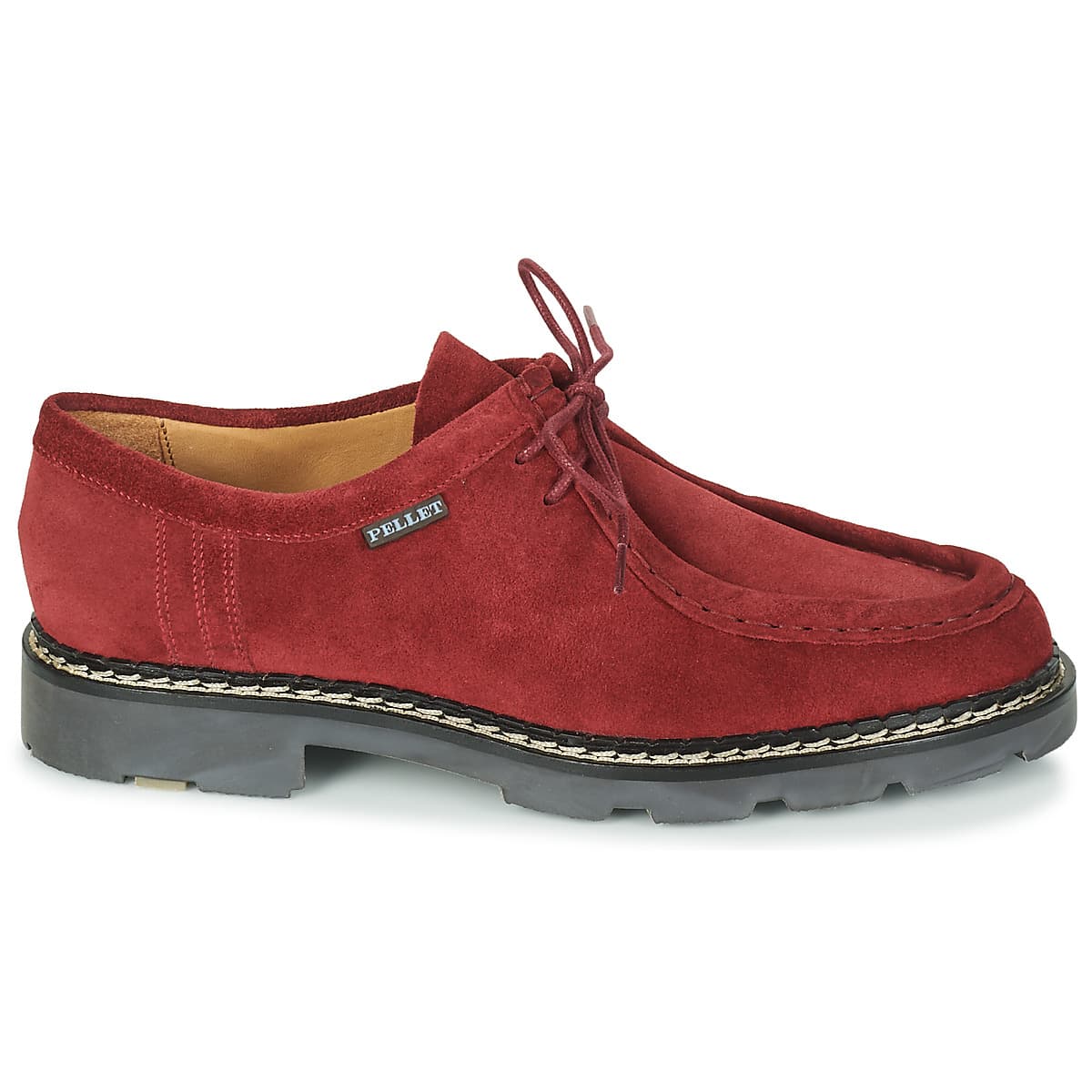Men's Derby Shoes Pellet Red