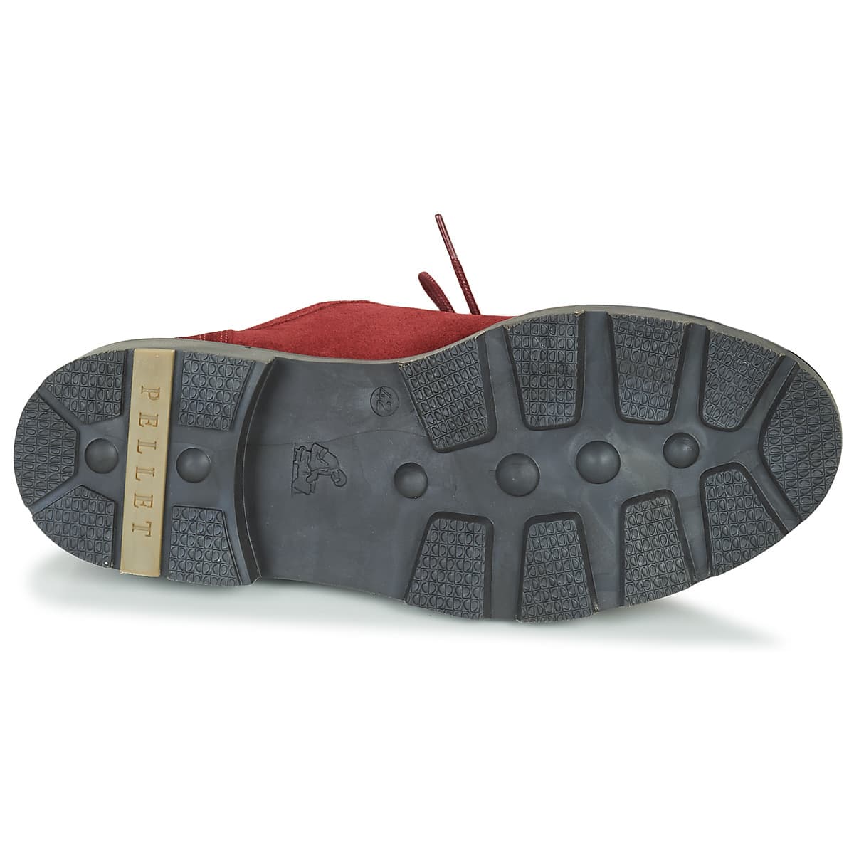 Men's Derby Shoes Pellet Red