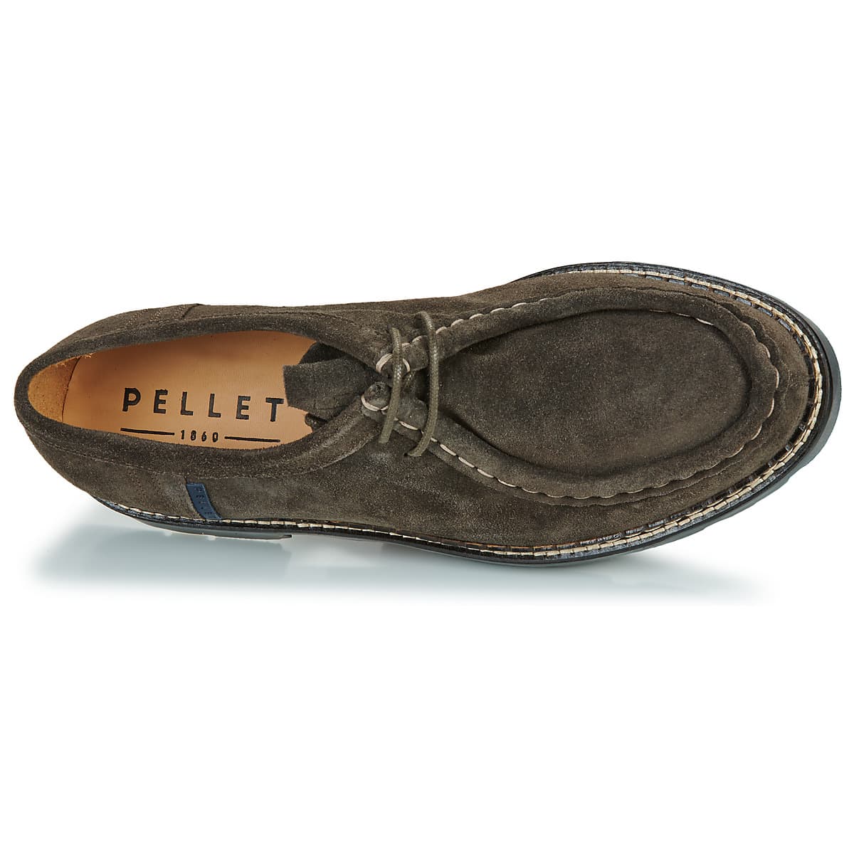 Men's Derby Shoes Pellet Green