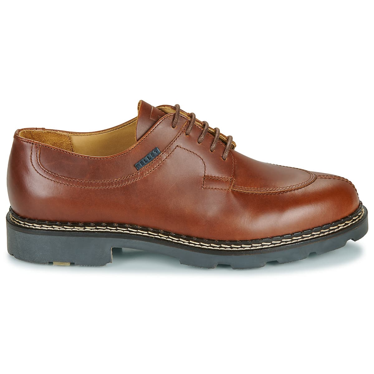 Men's Derby Shoes Pellet Brown