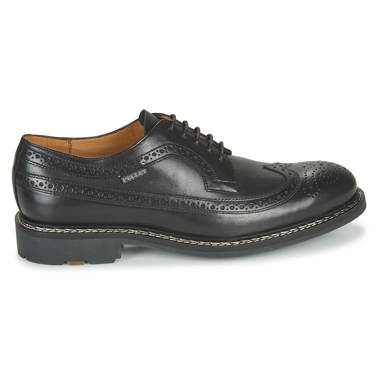 Men's Derby Shoes Pellet Black