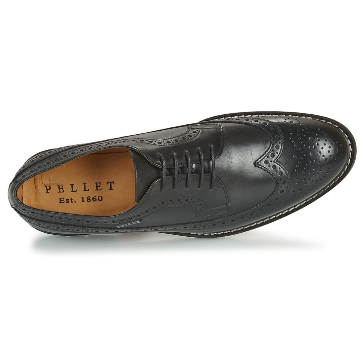 Men's Derby Shoes Pellet Black