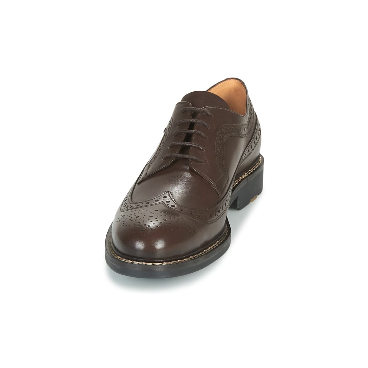 Men's Derby Shoes Pellet Brown