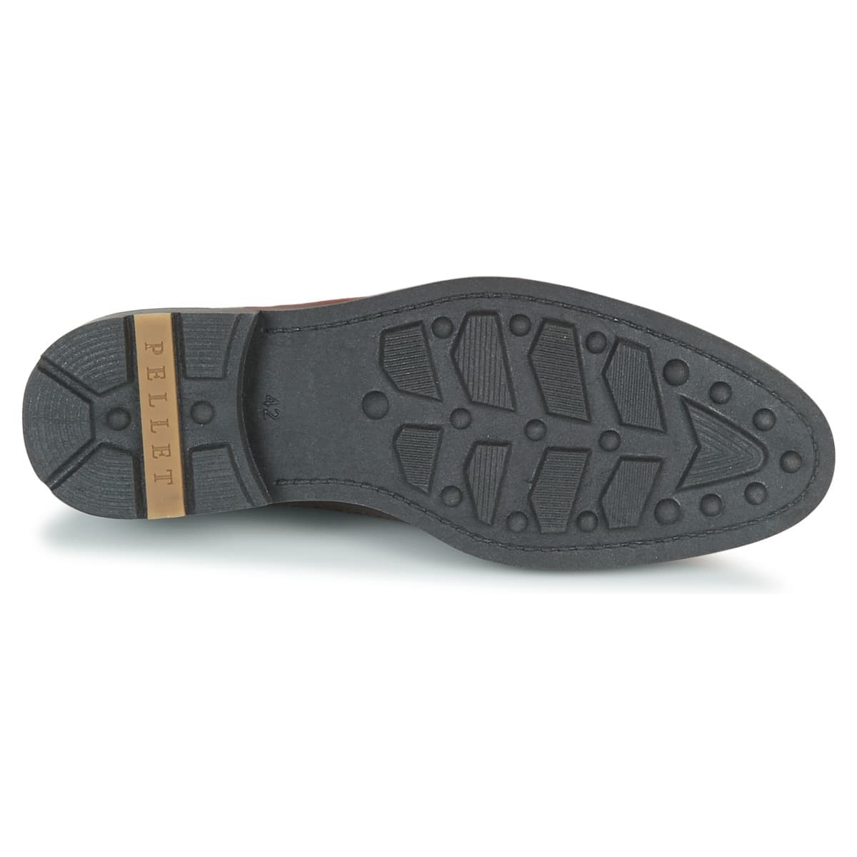 Men's Derby Shoes Pellet Brown