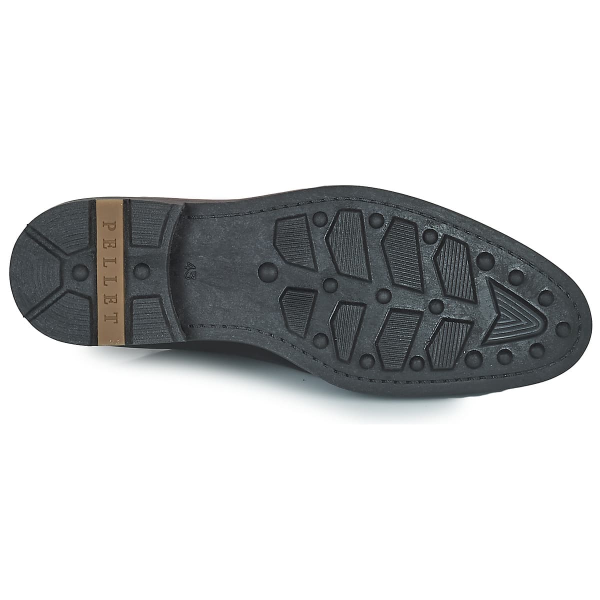 Men's Derby Shoes Pellet Black