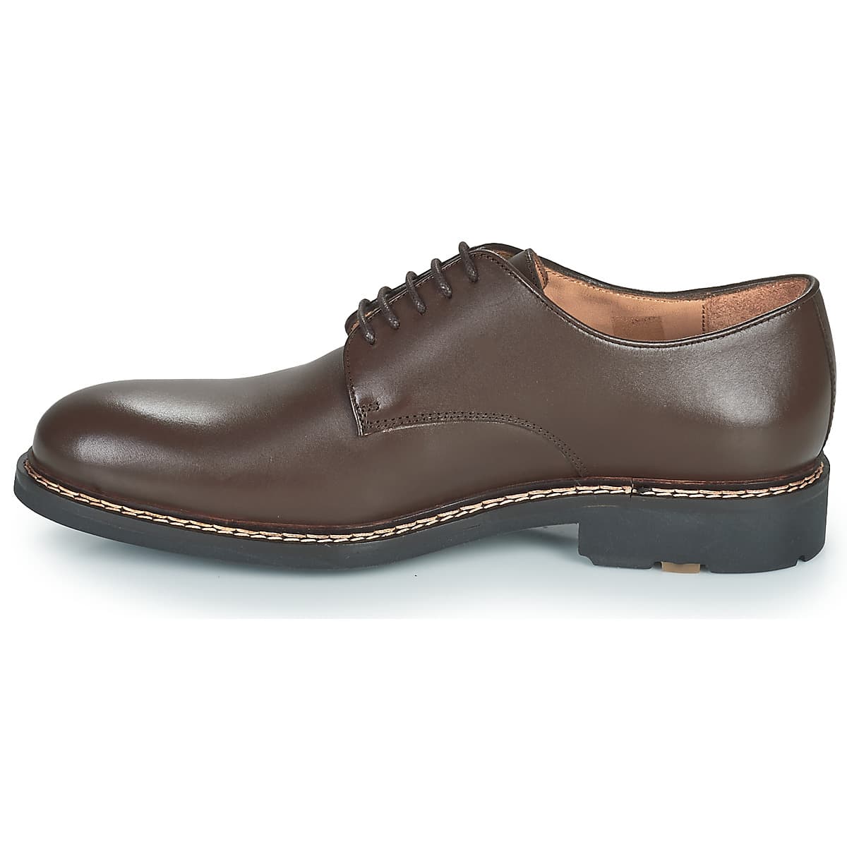 Men's Derby Shoes Pellet Brown