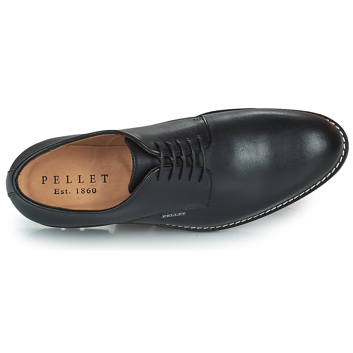 Men's Derby Shoes Pellet Black