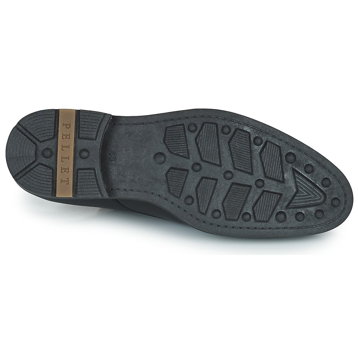 Men's Derby Shoes Pellet Black