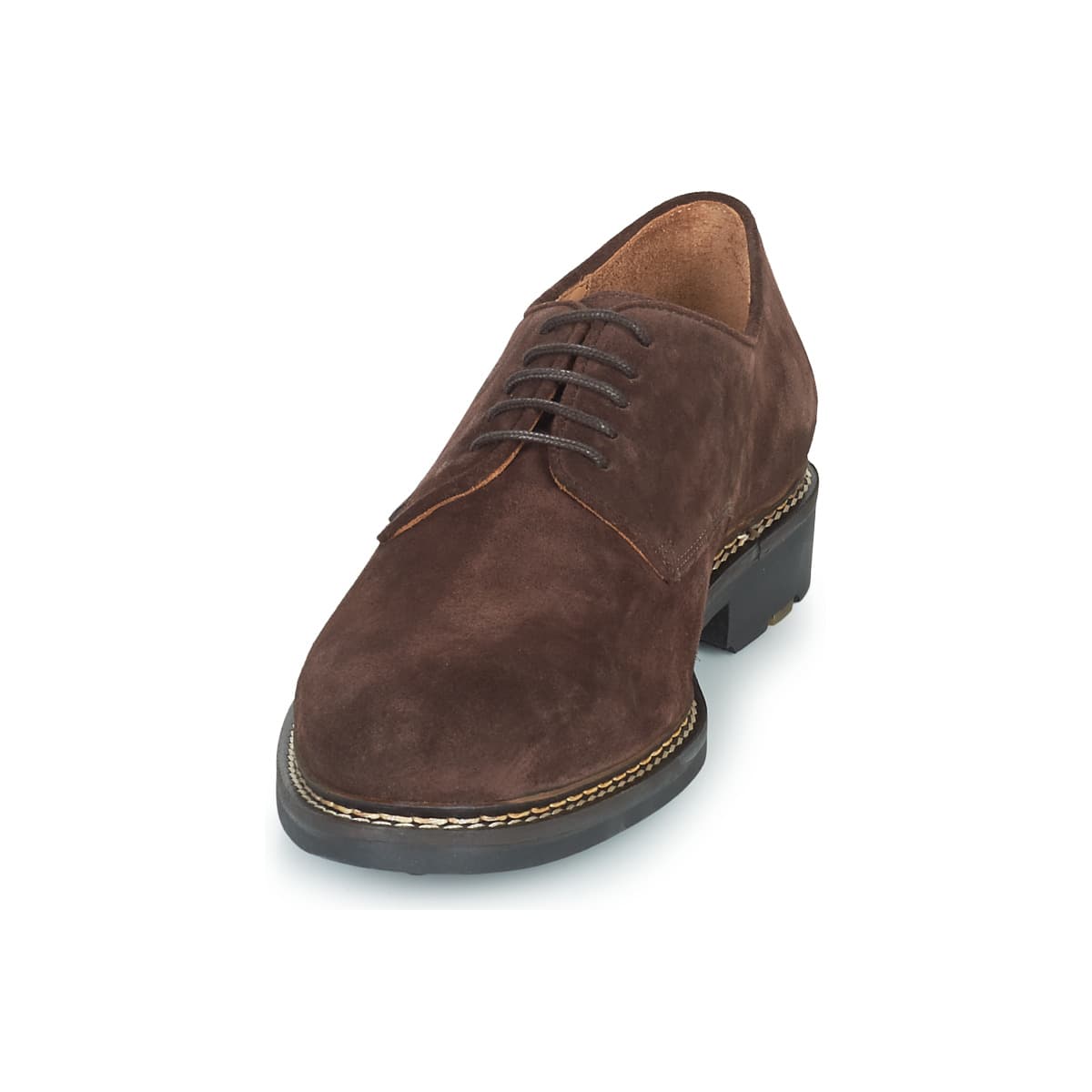 Men's Derby Shoes Pellet Brown