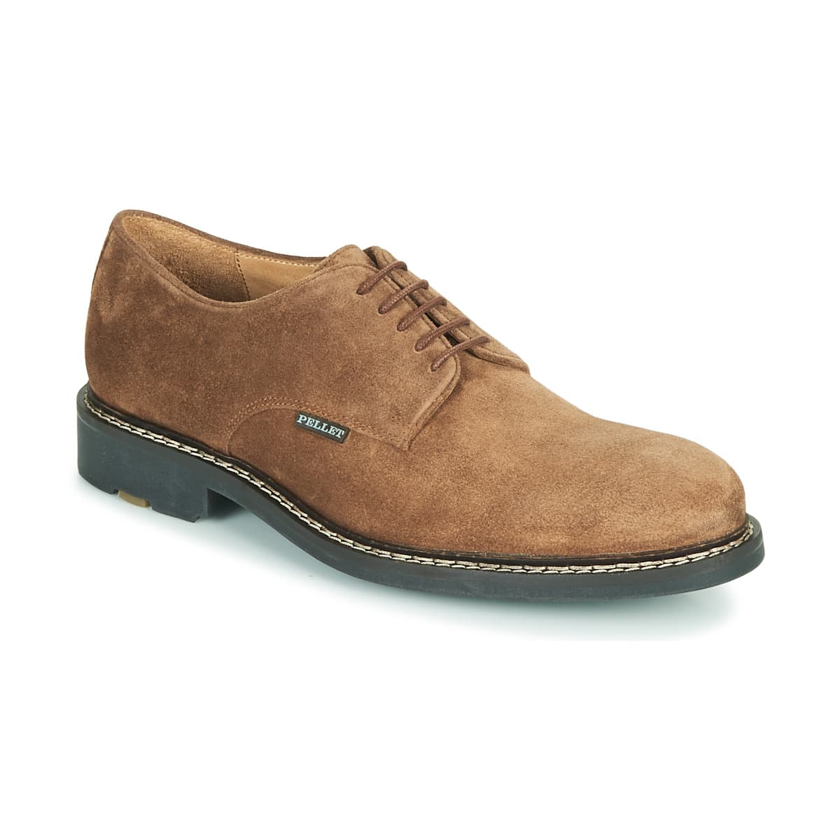 Men's Derby Shoes Pellet Brown