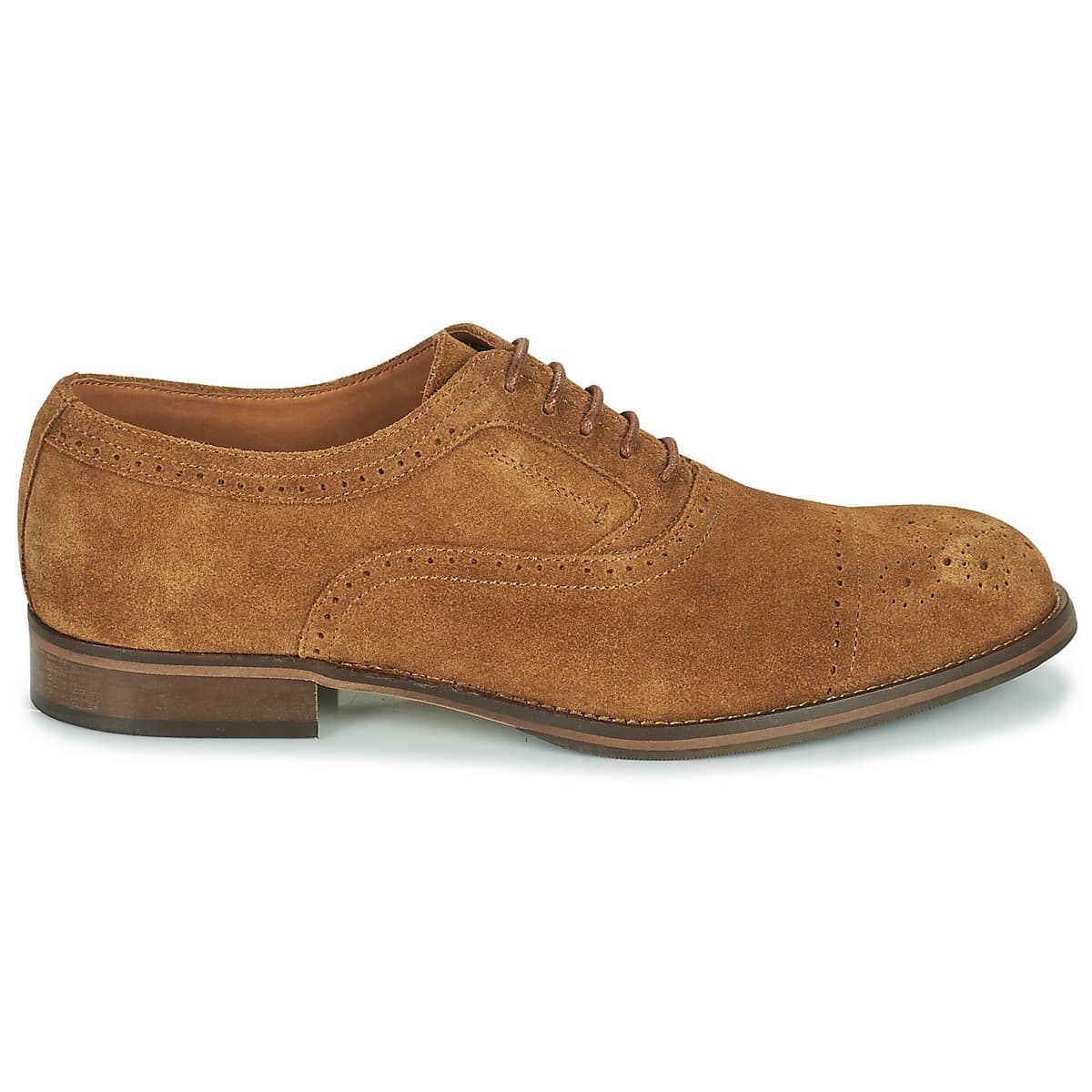 Men's Derby Shoes Pellet Brown