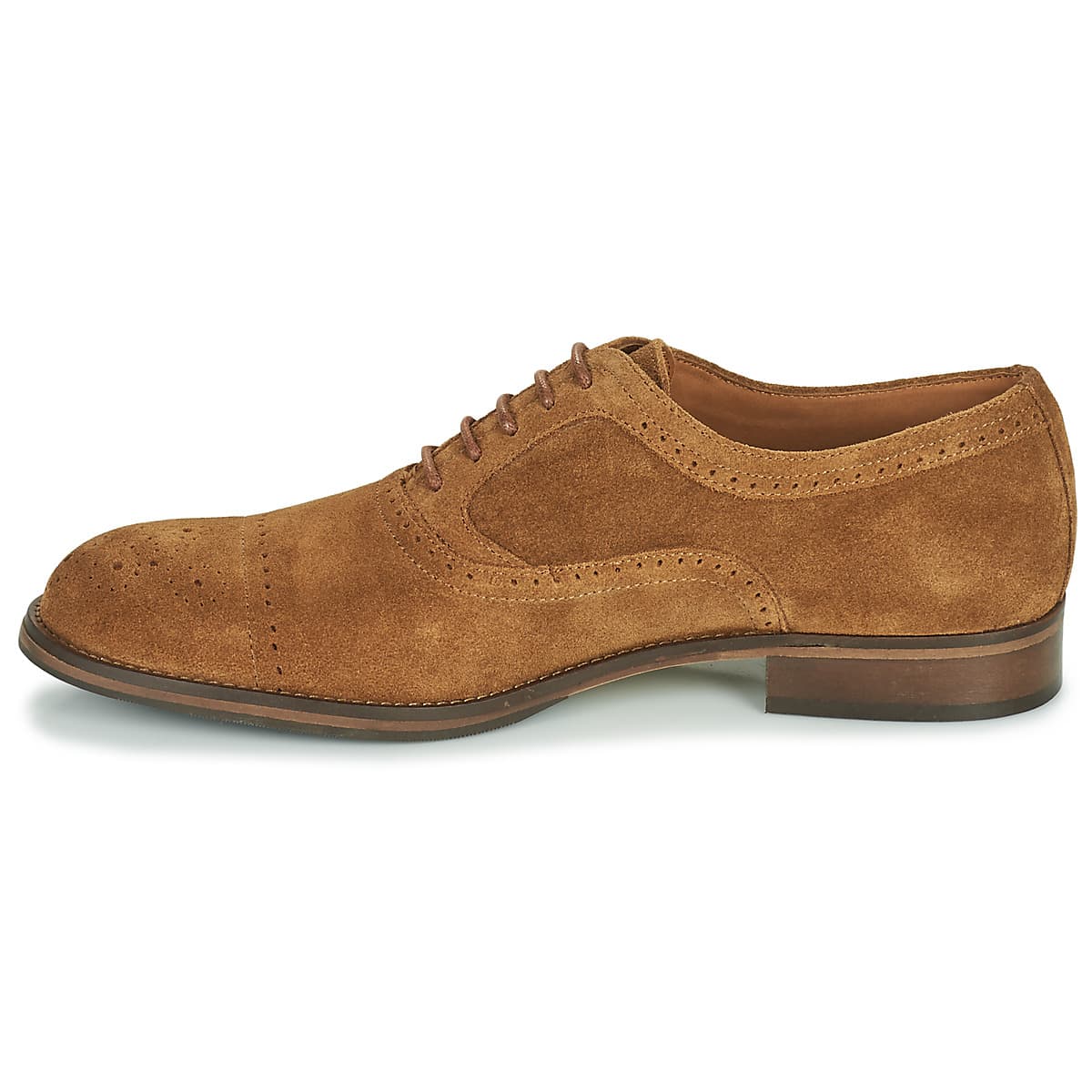 Men's Derby Shoes Pellet Brown