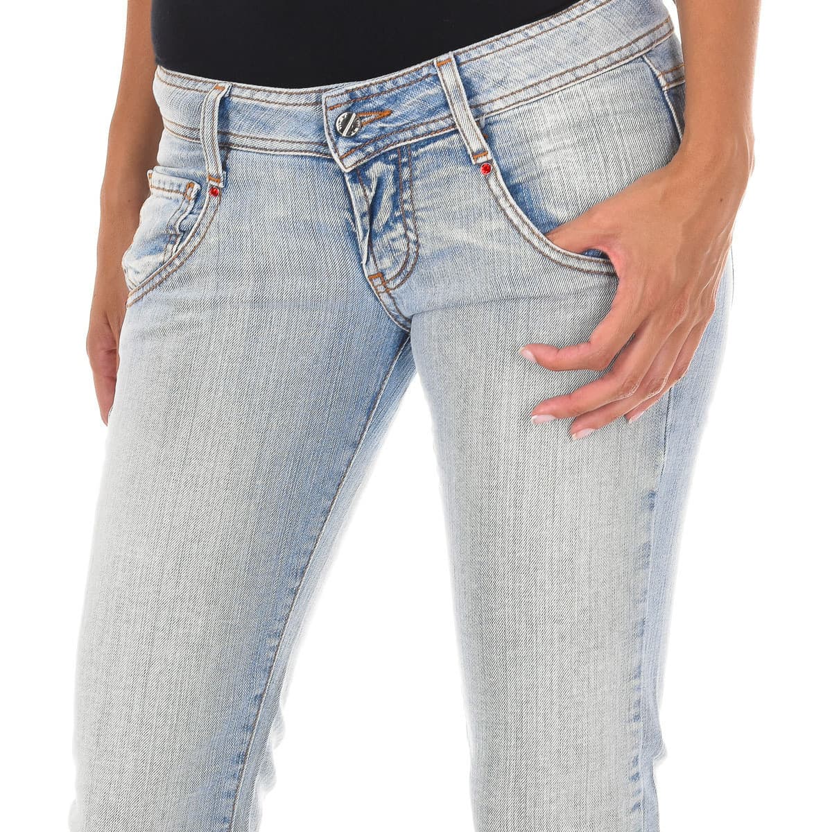 Women's Jeans Met Blue