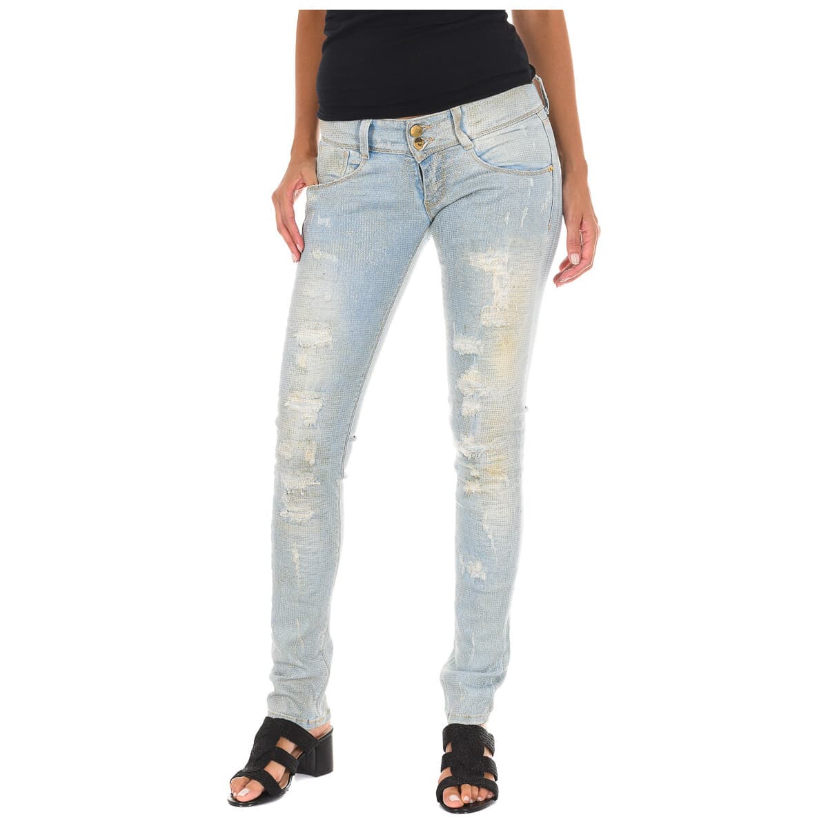 Women's Jeans Met Blue