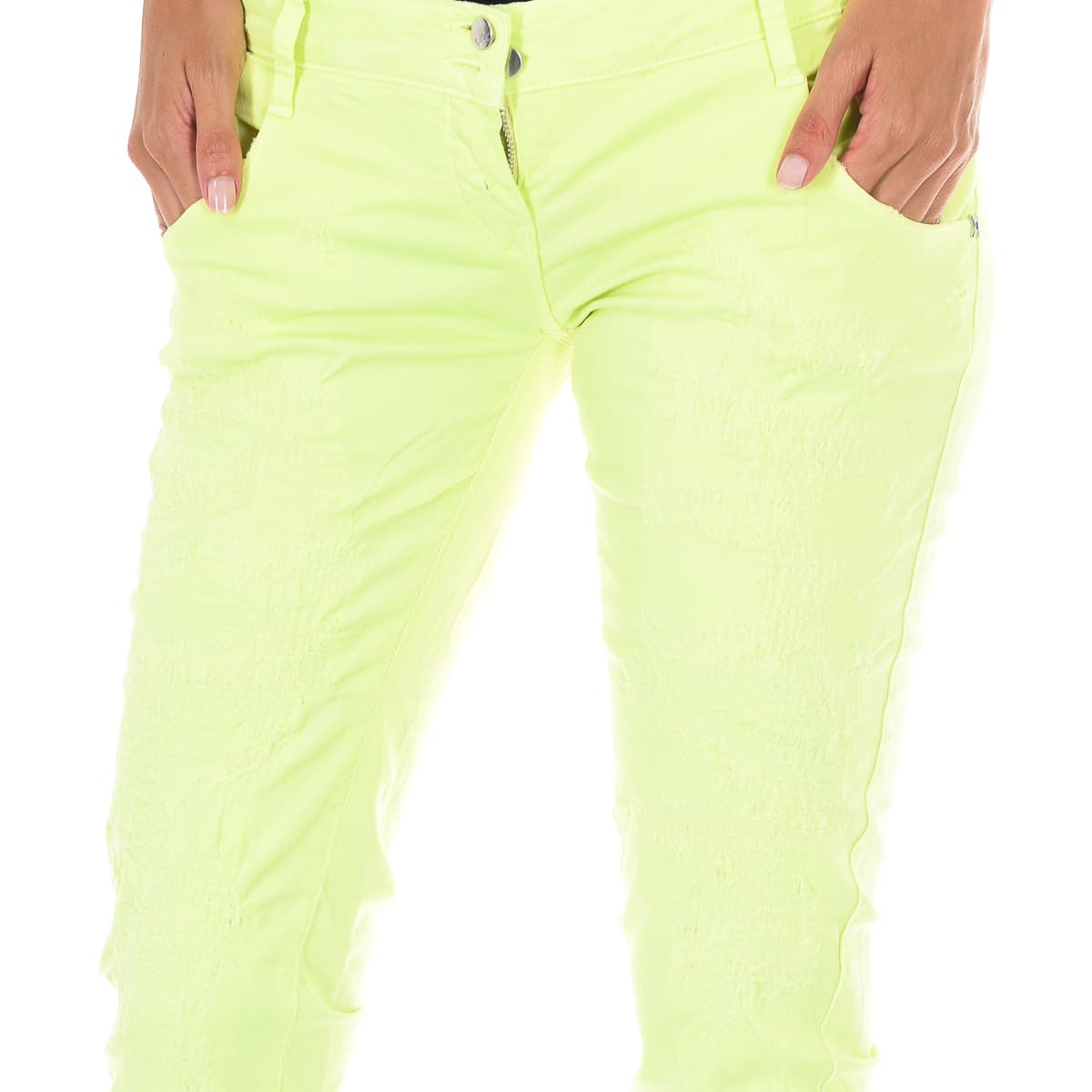 Women's Pants Met Yellow