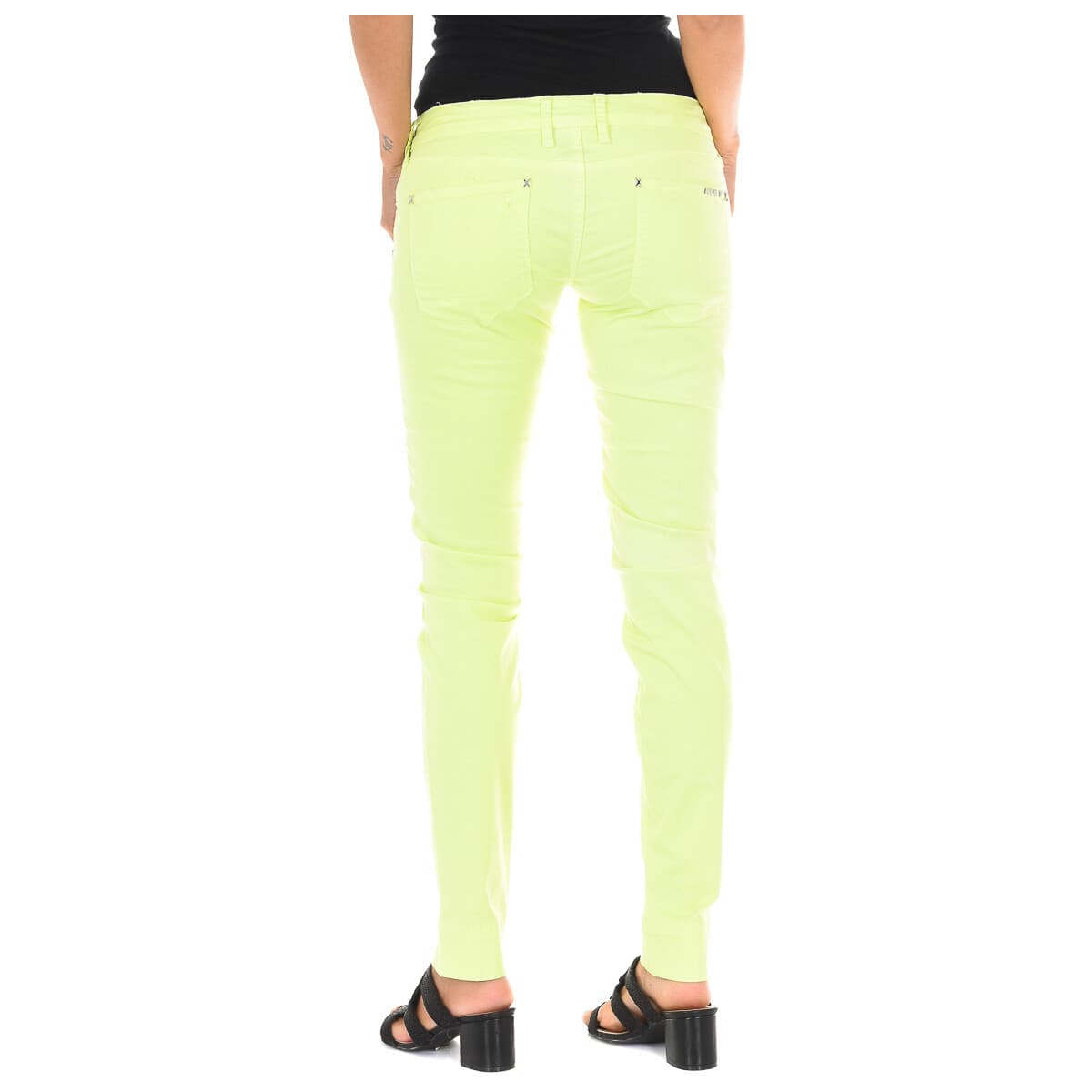 Women's Pants Met Yellow