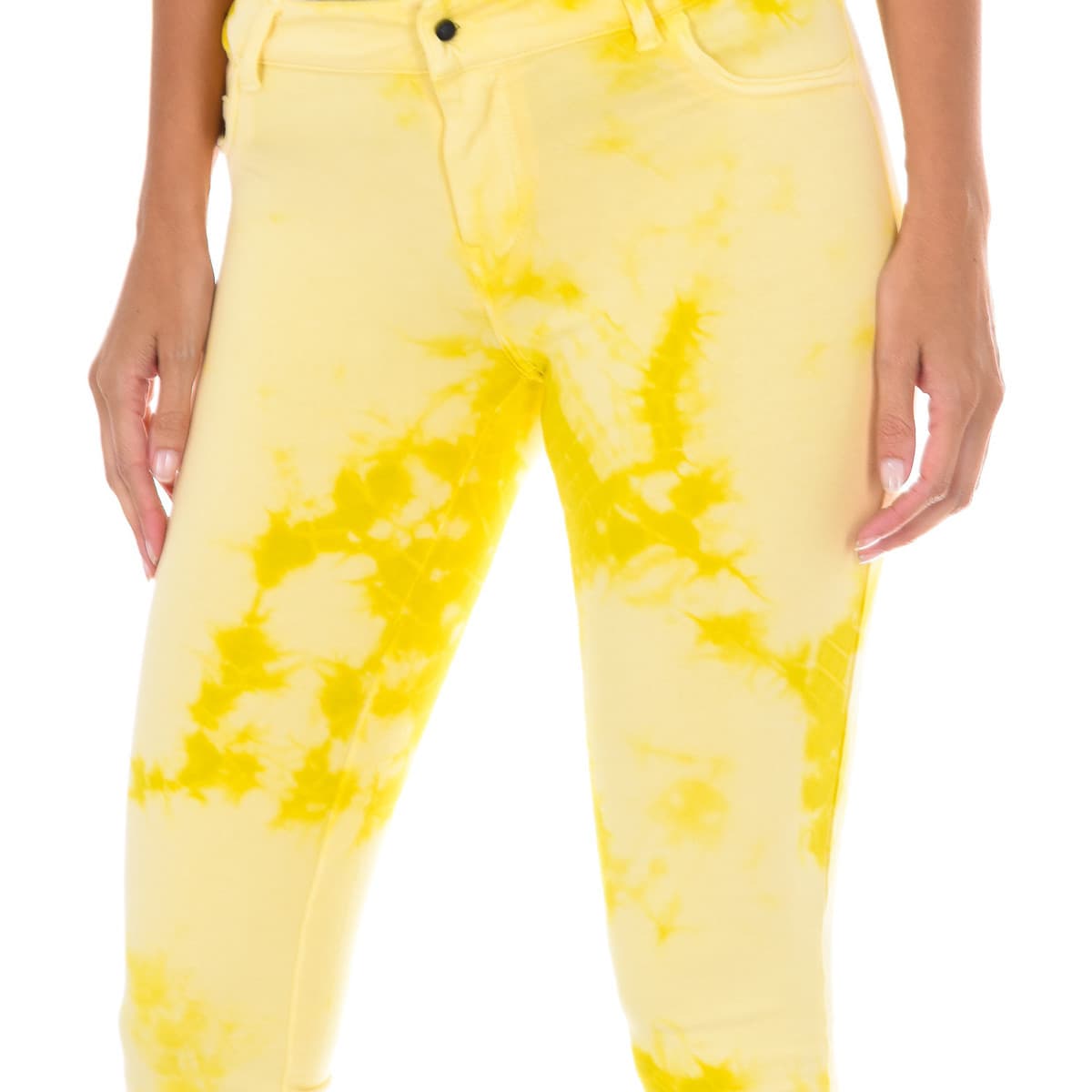 Women's Pants Met Yellow
