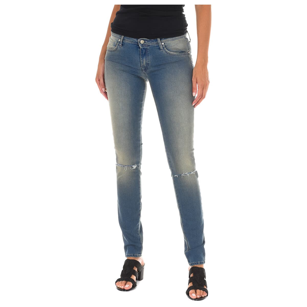 Women's Jeans Met Blue