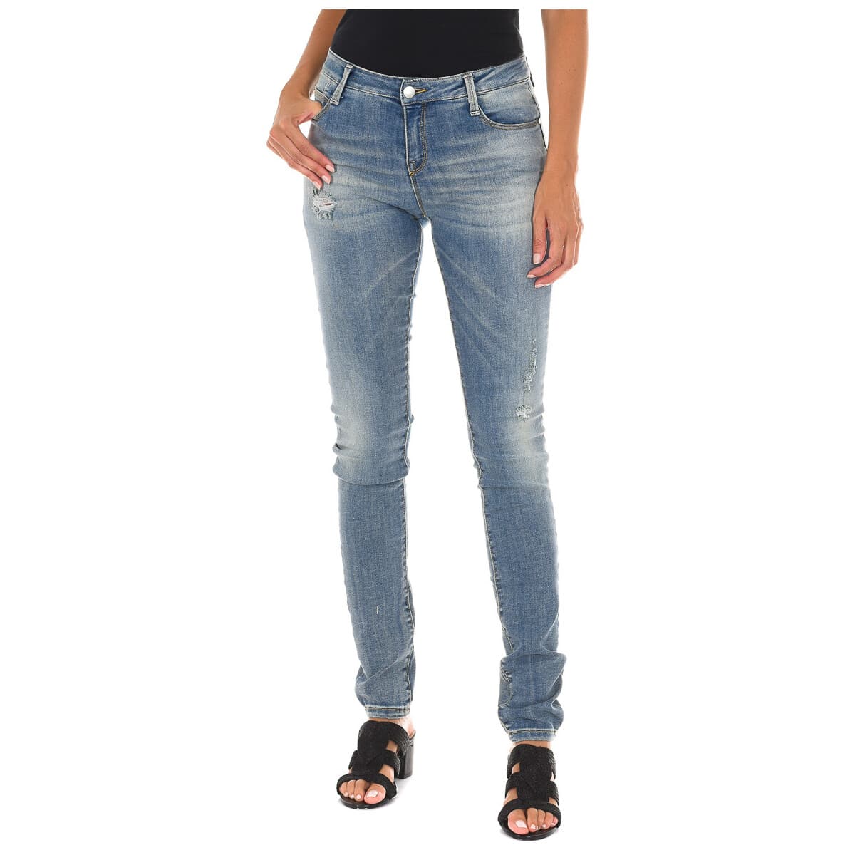 Women's Jeans Met Blue