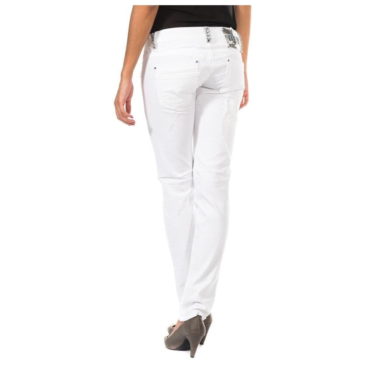 Women's Jeans Met White