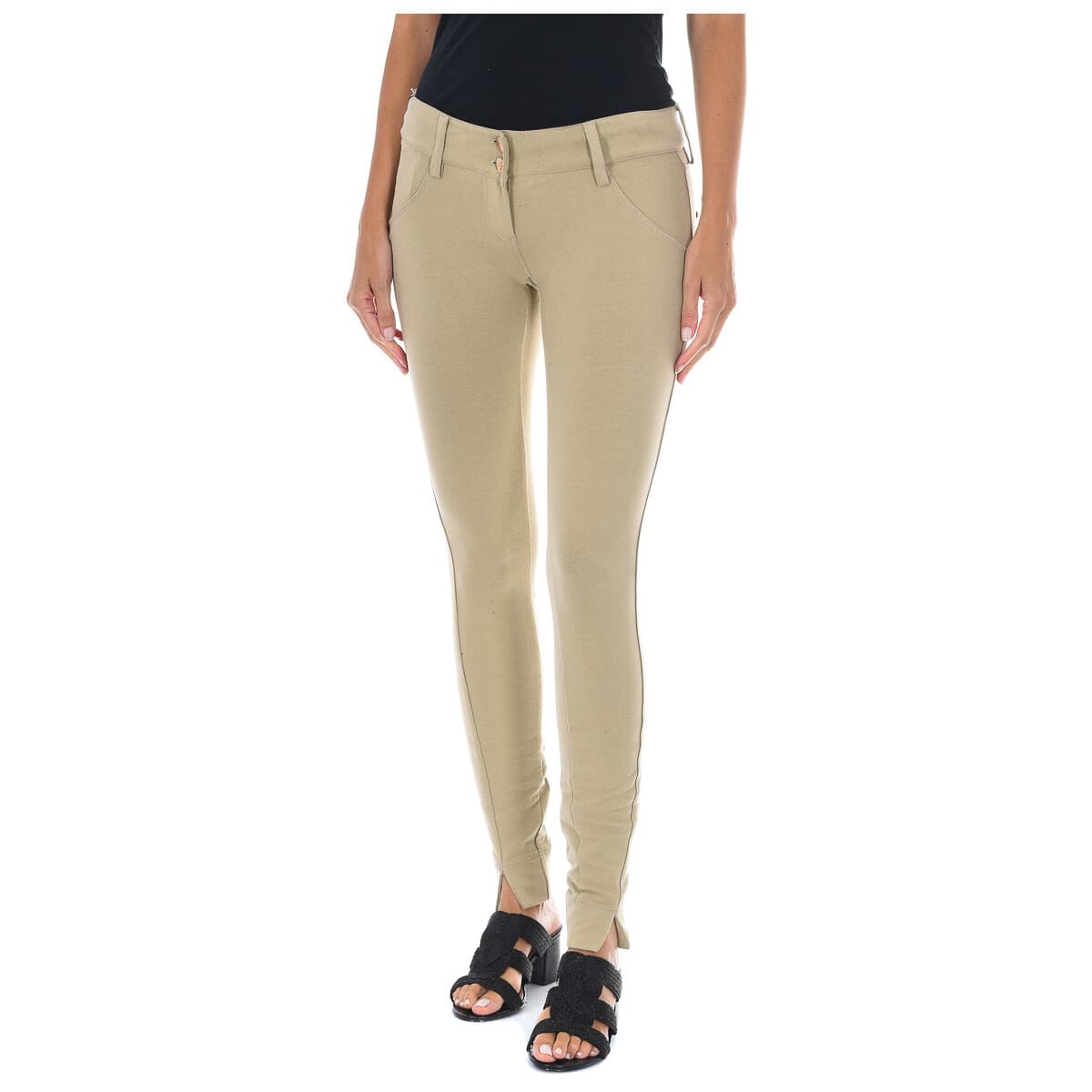 Women's Pants Met Beige