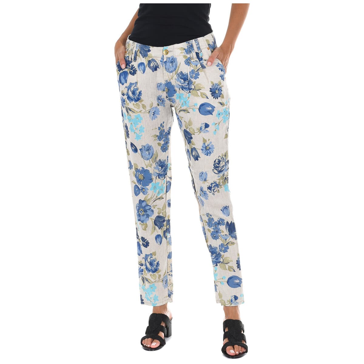 Women's Pants Met Multicolor