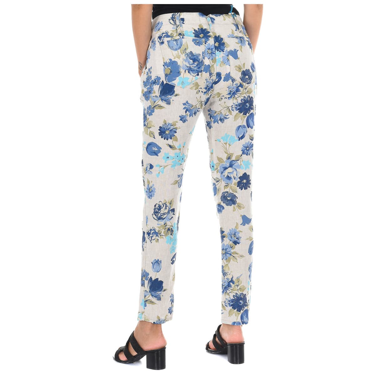 Women's Pants Met Multicolor