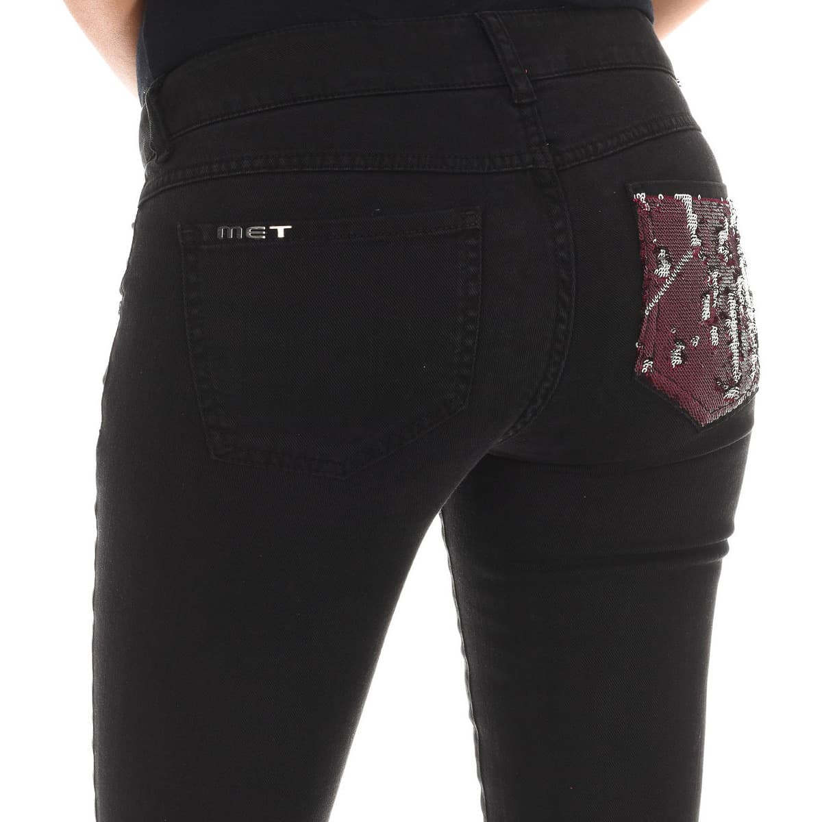 Women's Jeans Met Black