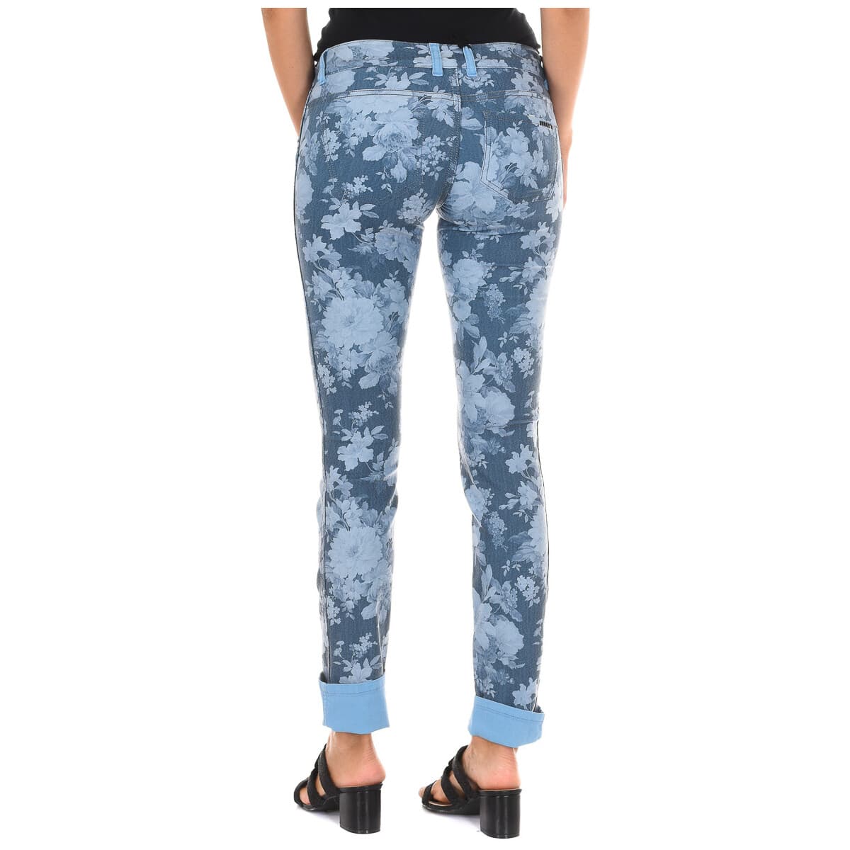 Women's Pants Met Blue