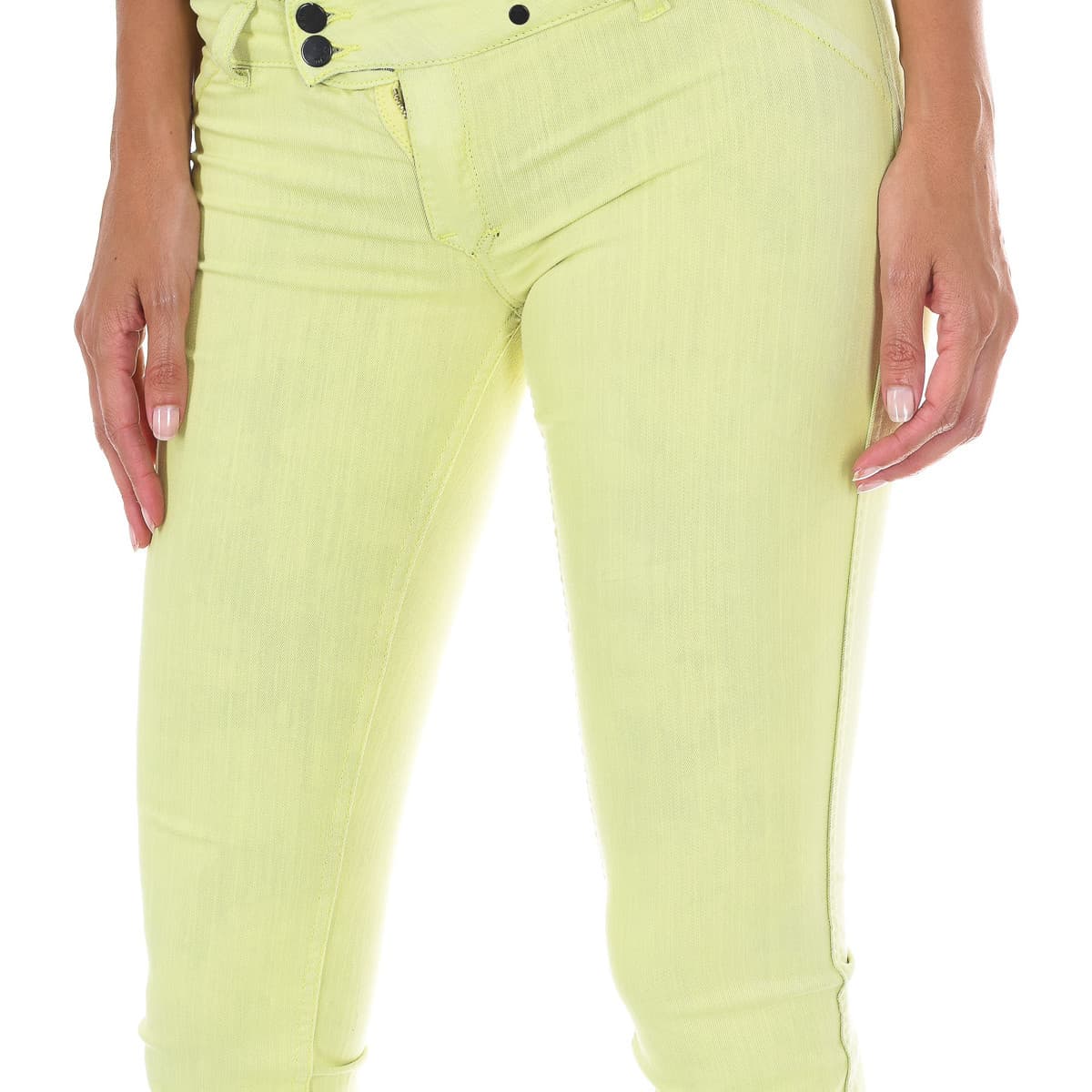 Women's Pants Met Yellow