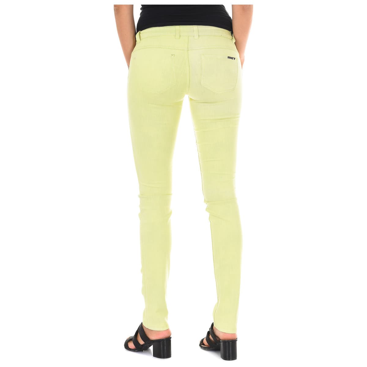 Women's Pants Met Yellow
