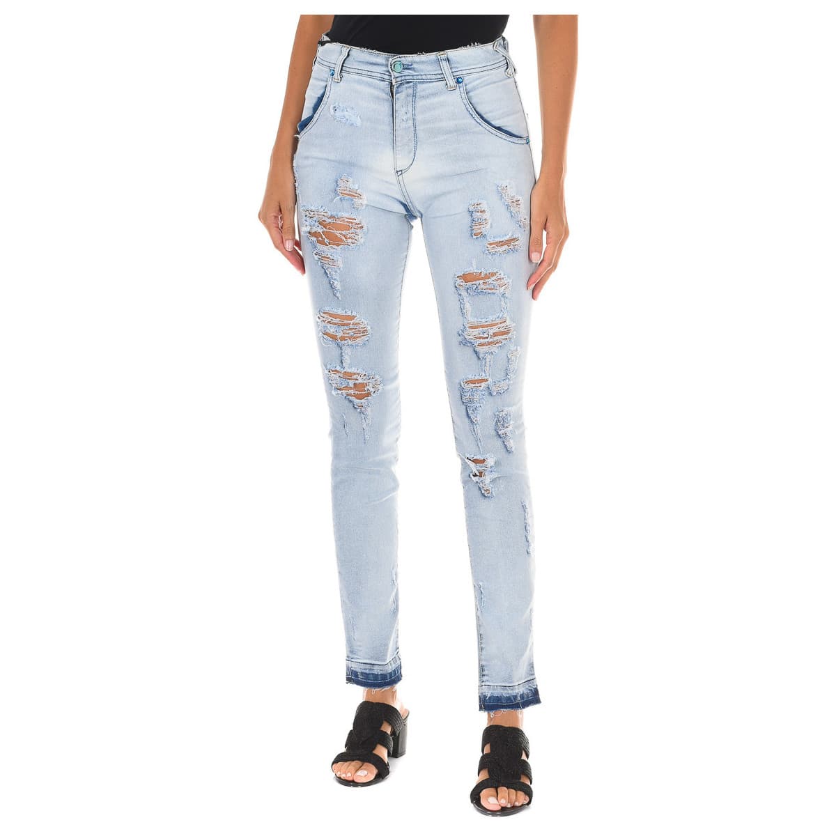 Women's Jeans Met Blue