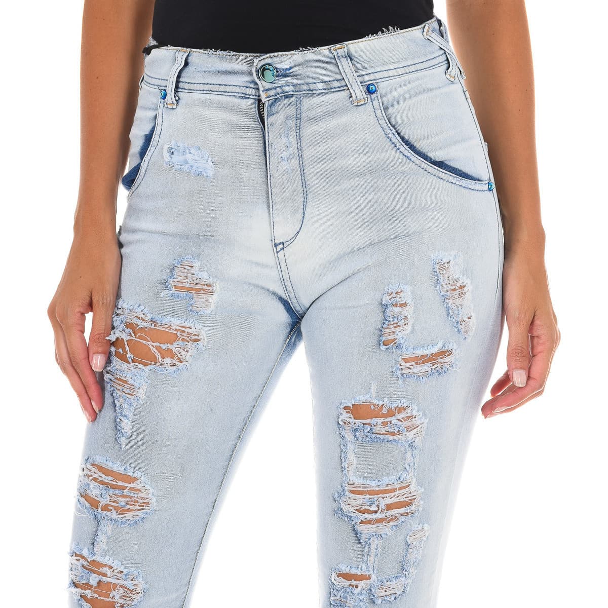 Women's Jeans Met Blue
